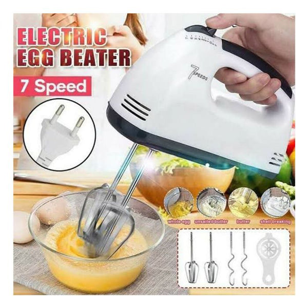 DH-133 Scarlett Multifunctional 7 Speed Mini Mixer Electric Food Blender Scarlett Handheld Mixer Egg Beater Automatic Cream Food Cake Baking Dough Mixer