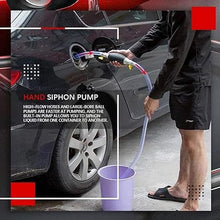 Multipurpose Liquid Transfer Pump | Portable Manual Oil, Water, Fuel Hand Transfer Pump -Size 5 Feet