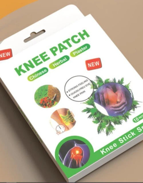 Knee Pain Relief Patch – Heat Therapy For Joint & Muscle Comfort, Natural Ingredients (Pack Of 10 Pcs)