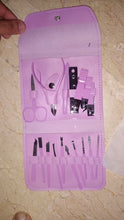 16-Piece Manicure & Pedicure Kit – Premium Stainless Steel Nail Care Set for Hand, Foot & Facial Grooming | Travel-Friendly Case Included | 16 Pcs Nail Care Set | Beauty Essentials Set ( Random Color )