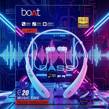 Neckband Boat Experience powerful bass, HD calls, and wireless freedom with this lightweight, sweat and Water proof neckband