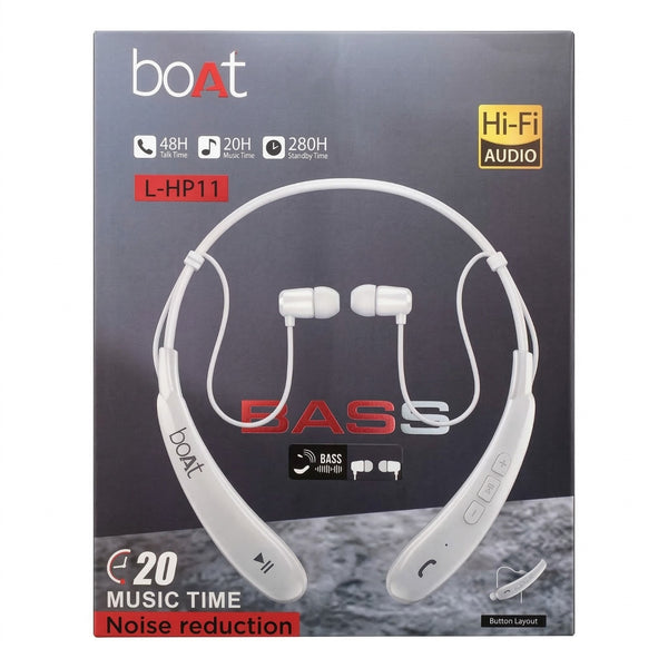 Neckband Boat Experience powerful bass, HD calls, and wireless freedom with this lightweight, sweat and Water proof neckband