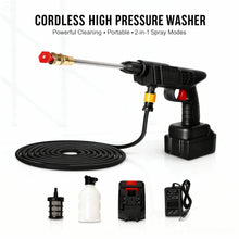 Car Wash Spray Gun | Automatic Cordless  48V High Pressure Lithium Battery | Wireless Foam Jet Washer (Single Battery)