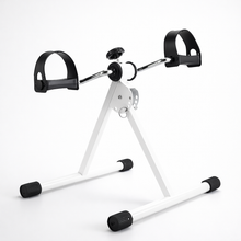 Folding Pedal Exerciser, Mini Exercise Bike Under Desk Bike Foot Pedal Exerciser