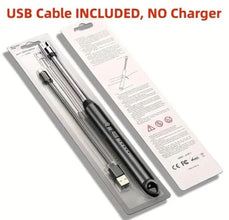 Rechargeable USB Electric Candle Lighter – Windproof Flameless Plasma Arc Lighter with 360° Flexible Long Neck