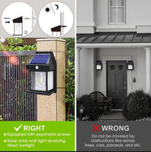 CBK Solar Interaction Wall Lamp BK-888 – Waterproof Outdoor Motion Sensor Filament LED Lantern