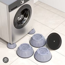 4Pcs Universal Anti-Vibration Feet Pads — Non-Slip Rubber Mats for Washing Machines, Dryers, Small