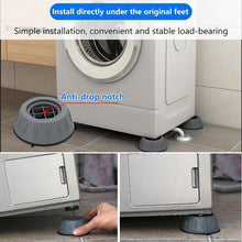 4Pcs Universal Anti-Vibration Feet Pads — Non-Slip Rubber Mats for Washing Machines, Dryers, Small