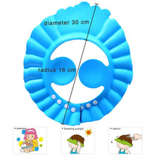Baby Shower Cap With Ear Protector (Random Color)