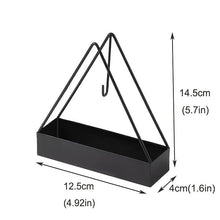 Buy 1 & Get 2 Free Triangle-shaped Iron Mosquito Coil Holder Creative Hanging Or Standing Incense Burner Only Black