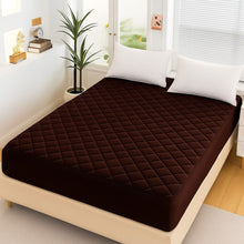 Fancy Quilted Waterproof Mattress Fitted Bed Sheet 100%  Waterproof