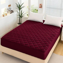 Fancy Quilted Waterproof Mattress Fitted Bed Sheet 100%  Waterproof