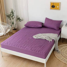 Fancy Quilted Waterproof Mattress Fitted Bed Sheet 100%  Waterproof