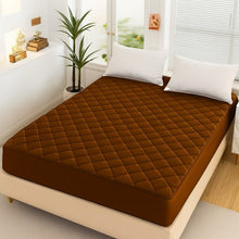 Fancy Quilted Waterproof Mattress Fitted Bed Sheet 100%  Waterproof