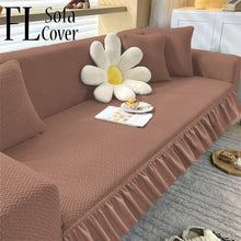 Tuff Tile Velvet Sofa Covers Spandex fabric ( Polyester )