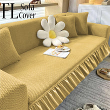 Tuff Tile Velvet Sofa Covers Spandex fabric ( Polyester )