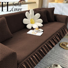 Tuff Tile Velvet Sofa Covers Spandex fabric ( Polyester )