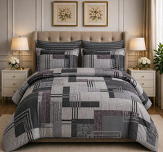 6 Piece Comforter Sets 100% PURE COTTON
