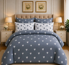 6 Piece Comforter Sets 100% PURE COTTON