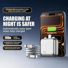 PopGuard 140W Automatic Charging Disconnector | Smart Auto Power Cut-Off Battery Guardian | Fast Charging Protector