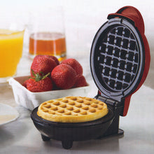 Mini Waffle Maker Breakfast Machine Non Stick Easy Clean (random color )