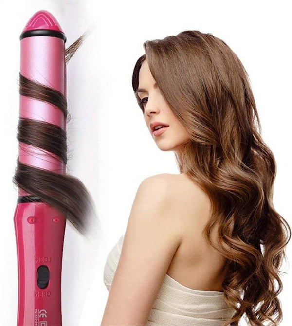 2-in-1 Nova Hair Straightener and Curler – Dual-Use Styling Tool with Quick Heat-Up Technology