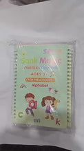 Sank Magic Practice Book Set 4 Books with Pen & 10 Refills Kids Handwriting Learning Kit