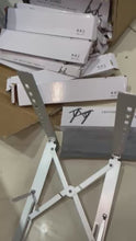 Metal Laptop Stand | Adjustable Foldable Laptop Stand | Portable Laptop Stand With Box & Cover